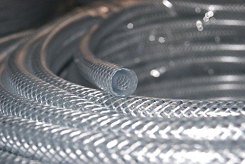Guttasyn PVC-Schlauch Förderschlauch Druckluftschlauch Wasserschlauch mit Gewebe TOL TX 6x3x12 mm - 50 Meter Rolle