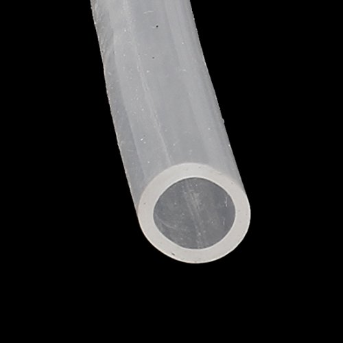 Sourcingmap® 6 mm x 8 mm Silikon Lebensmittelqualität Tube Bier Wasser Air Schlauch 3 Meter - 2