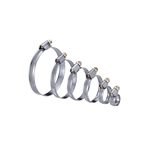 Schlauchschelle Rohrschelle Schelle Edelstahl Tuning mit Halter und Werkzeug Sortiment 8-90mm 122-tlg. - 3