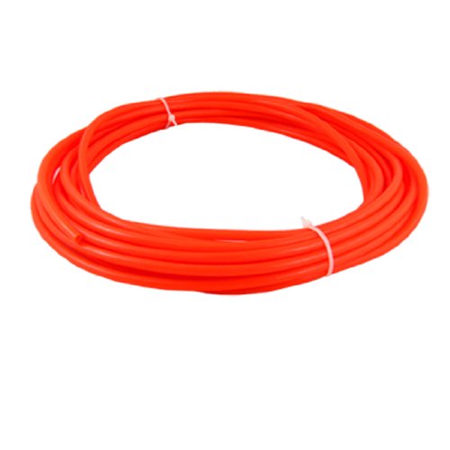 10.00 meters 10 m, Orange, Rot, 6 mm), OD 4 mm Pneumatik-SCHLAUCH, ROHR