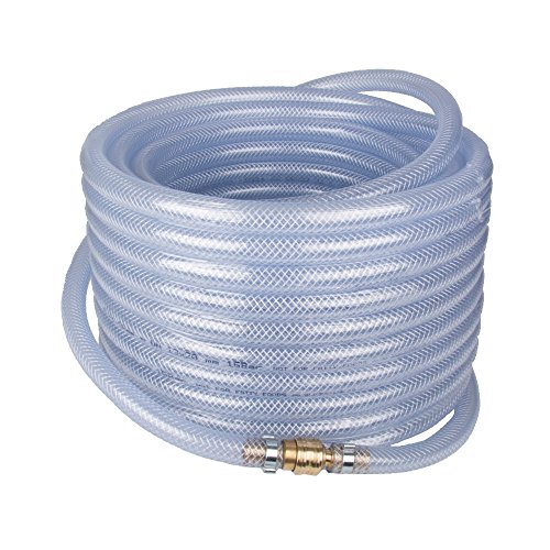 6x12mm 50m Druckluftschlauch mit Schnellkupplung fertig montiert - 2