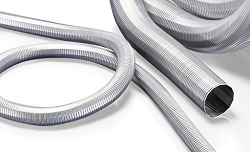 Spiralschlauch - Metall-Abgasschlauch - Glasfaden - bis +400°C - Meterware