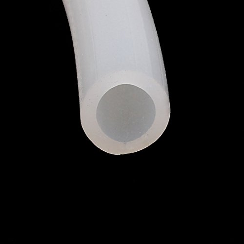 sourcingmap® 1 Meter Lang 8mm x 12mm Silikon Schlauch Wasser Luftpumpe Rohr Luftschlauch - 2