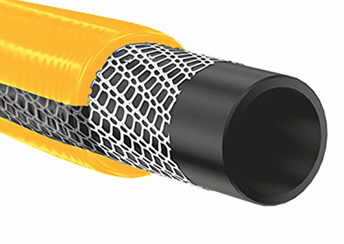 Proteco-Werkzeug® PVC Druckluftschlauch 3 lagig Durchm. 9/15 mm 10 Meter lang verstärkt mit Gewebeinlage Kompressorschlauch Luftschlauch mit Schnellkupplung - 2