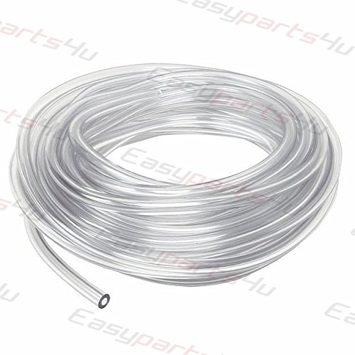Pneumatik Polyurethan PUN Schlauch 1 meter Außen 6mm x Innen 4mm Klar Transparent Flexibel Druckluftschlauch Luft Treibstoff Öl