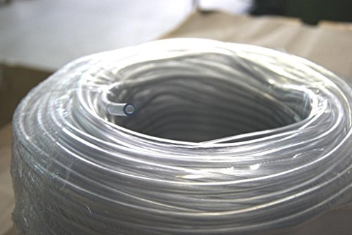 Guttasyn PVC-Schlauch Förderschlauch Wasserschlauch Dosierschlauch ohne Gewebe TOL 6×1,5×9 mm – 100 Meter Rolle - 2