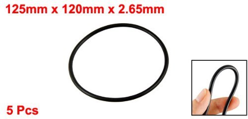 DealMux 120mm x 2,65 mm x 125 mm Gummidichtung Ölfilter O-Ringe Dichtungen 5 Stück - 2