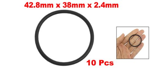 10 Stücke 38mm x 2.4mm Silikon Gummi Öldichtung Ring Dichtring O-Ring Dichtung - 2