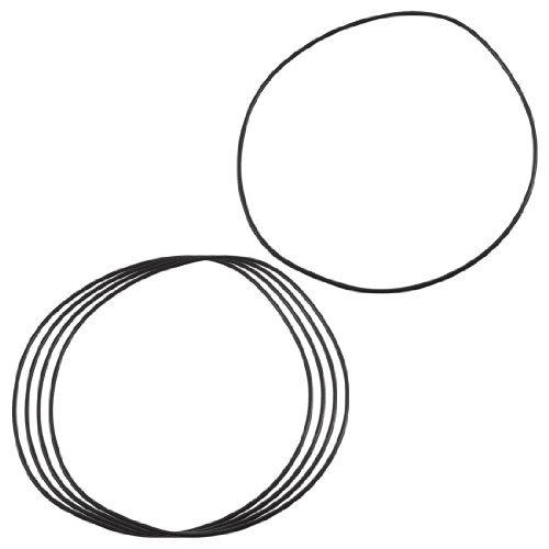 DealMux 5 Stück schwarz Gummiöldichtung O-Ring-Dichtung Unterlegscheiben 100mm x 97mm x 1,5mm