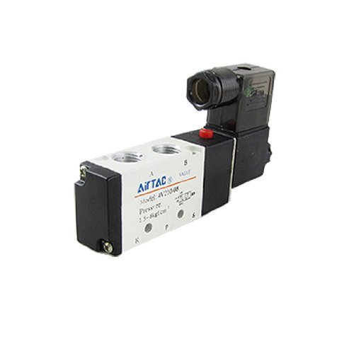 DealMux 4V210-08 DC 24V 2 Position 5-Wege-Pneumatik-Magnetventil