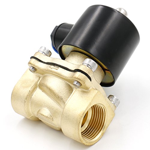 heschen Messing Elektrisches Magnetventil 3/10,2 cm DC 24 V Direct Action Wasser Air Gas Normalerweise geschlossen Ersatz-Ventil - 2