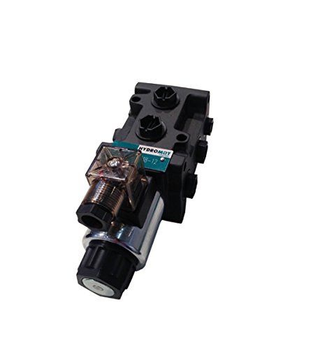 Hydraulikventil, Magnetventil, Umschalt-/Wegeventil 6/2-Wege, Anschluss 1/2", max. 250 bar / 60 l/min Größe 12V