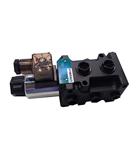 Hydraulikventil, Magnetventil, Umschalt-/Wegeventil 6/2-Wege, Anschluss 1/2″, max. 250 bar / 60 l/min Größe 12V - 2