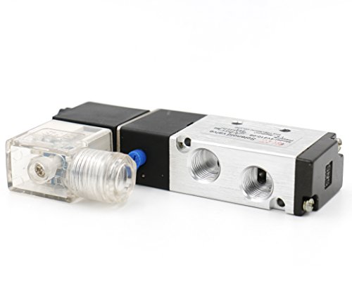 heschen Elektro-Pneumatische Magnetventil 4 V210–08 DC 12 V PT 1/4 5 Way 2 Position - 4