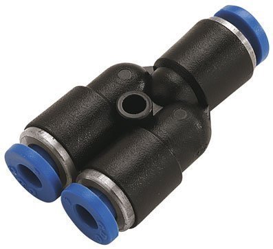 4 mm Y Push in equal Beschlagteilvariante zum oder Flüssigkeiten Pneumatik (b98a)