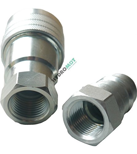 Hydraulik Steckkupplung, Set, Muffe und Stecker für Schnellkupplung, 1/2‘‘, 275 bar, Größe 3 - 2