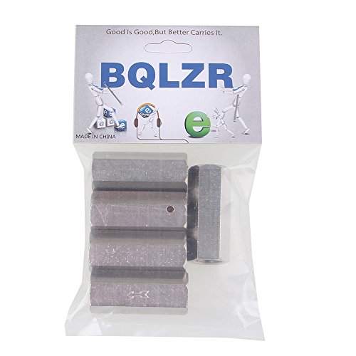 BQLZR Air Öl-Wasser Rückschlagventil 1/4 „BSPP Weiblich Voll Ports One Way Packung mit 5 Stück - 6