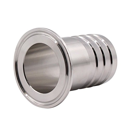 1,5/5,1 cm Tri Klemme an 0,75/1/1,25/1,5/4,4 cm Schlauch Stacheldraht Adapter SUS304 Sanitär Schlauch Rohrverschraubungen - 3