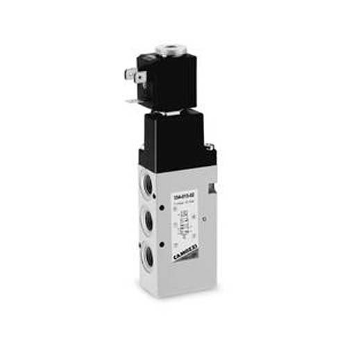 Camozzi 464–011–22 Electro Pneumatik Ventil, 5/7,6 cm CC, 1/10,2 cm Magnetventil