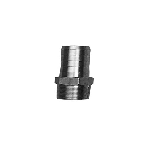 Camozzi 2700 2/5 BSP Adapter Schlauch Schwanz, 8 mm Tube, 2,5 cm/20,3 cm Gewinde (10 Stück)