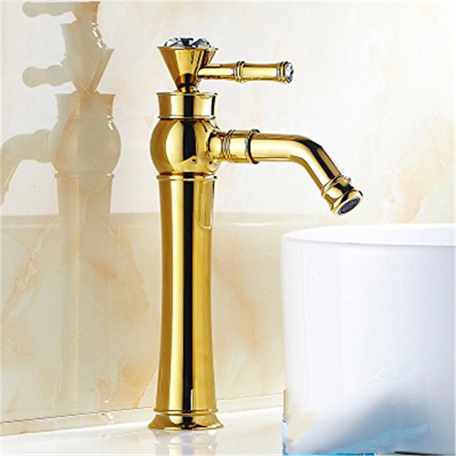 HJHET Continental Waschbecken mit warmen und kaltem Wasser