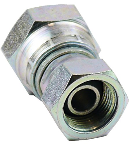 Hydraulik Verschraubung Doppelverbinder BSP-BSP, beideseitig Überwurfmutter 5/8″ - 3