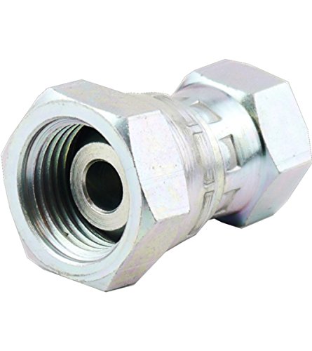 Hydraulik Verschraubung Doppelverbinder BSP-BSP, beidseitig Überwurfmutter 3/8"