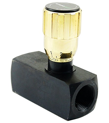 Drosselrückschlagventil, 3/4″, mit Feineinstellung,Hydraulikventil - 2