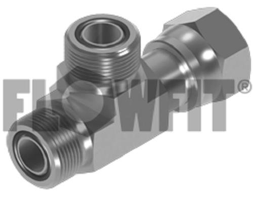 Hydraulische Adapter, Orfs Stecker X Orfs Swivel weiblich x Orfs Stecker