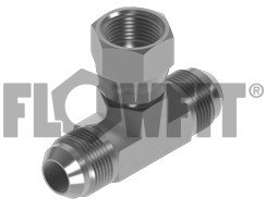 Hydraulische Adapter, JIC Stecker X JIC Stecker X JIC Drehgelenk weiblich Ast geschmiedet Tee