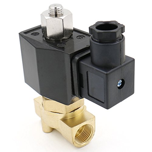 heschen Messing Elektrisches Magnetventil 2 wk040–10 PT 3/8 AC 220 V Direct Action Wasser Air Gas Normalerweise offen