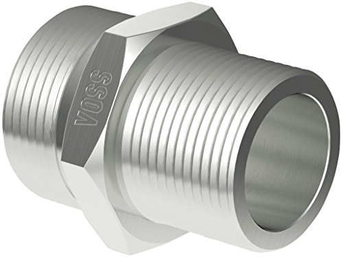 VOSS 706162000 Gerade Einschraubverschraubung, GE 12-L1/4 NPT (2-er Pack)