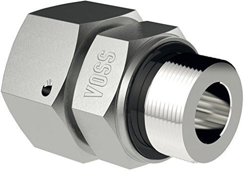 VOSS 1165932000 Gerader Aufsteckstutzen, EGE 30-SR1 1/4 Zoll ED