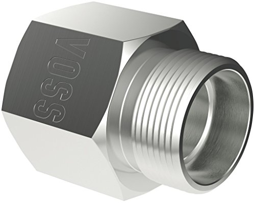 VOSS 744952000 Gerade Aufschraubverschraubung, GAI 38-SR1 1/2