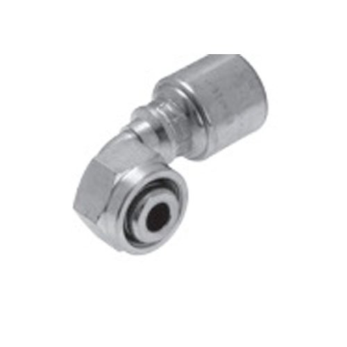 Gates Fluid Power 7100–12501–5 Schlauch Fassung, 12 g27ffgx90 Mega Crimp French GAZ 24 ° Kegel 90 ° Swept Ellenbogen, weiblich