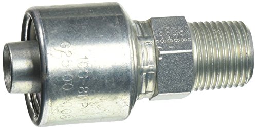 Gates Fluid Power 7100–0022–5 Schlauch Montage, 10 g8mp Mega Crimp NPTF Male Pipe Stecker, gerade - 2