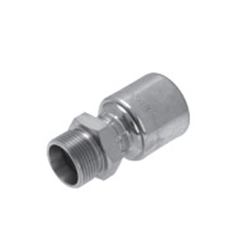 Gates Fluid Power 7100–12510–5 Schlauch Fassung, 12 g27mfg Mega Crimp French GAZ 24 ° Konus Stecker, gerade