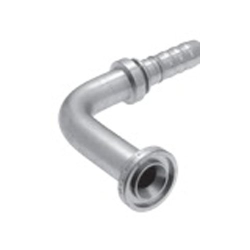 Gates Fluid Power 7347–07627–5 Schlauch Armatur 12 gs16fl90–100 3/4 Zoll Bohrung zu 3/4 Zoll Global Spiral Flansch 3000 PSI 90 Swept Ellenbogen 150 mm drop GS