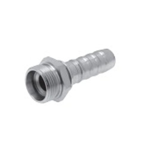 Gates Fluid Power 7100–19968–5 Schlauch Montage, 10 g18mdl Mega Crimp DIN 24 ° Konus mit O Ring, Licht Serie Stecker, gerade
