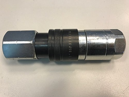 Hydraulik Steckkupplung und Muffe Flachdichtend 1" IG BSP Hydraulikkupplung Hydraulik Stecker Kupplung