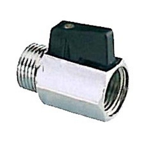 Mini-Kugelhahn Stecker-Buchse 3.8 Hydraulik