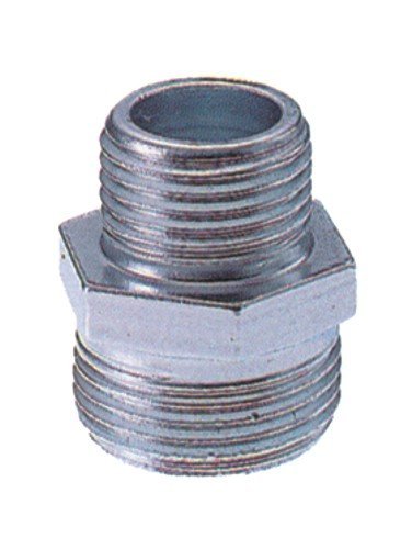 Doppel reduziert Nippel Stahl verzinkt A 245 1-1.4X1 "Hydraulische Armaturen