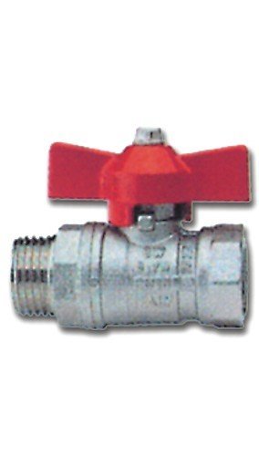 Die Ventilkugel Schmetterling Schritt Gesamt Stecker-Buchse 1 "Hydraulik