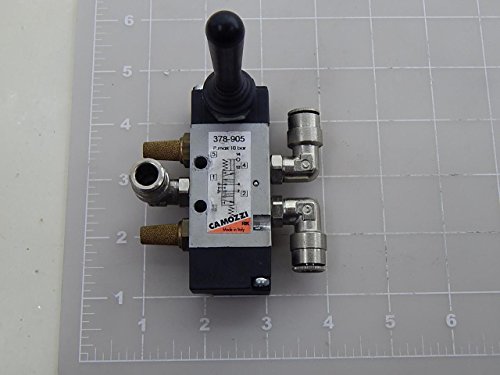 Camozzi 378–905 manuell betrieben Ventil, 5/7,6 cm CO, 1/20,3 cm Hebel Spring - 3