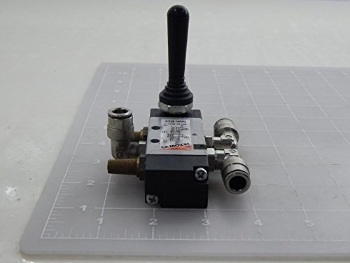 Camozzi 378–905 manuell betrieben Ventil, 5/7,6 cm CO, 1/20,3 cm Hebel Spring - 4