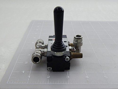 Camozzi 378–905 manuell betrieben Ventil, 5/7,6 cm CO, 1/20,3 cm Hebel Spring - 6