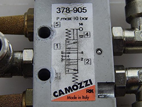 Camozzi 378–905 manuell betrieben Ventil, 5/7,6 cm CO, 1/20,3 cm Hebel Spring - 9