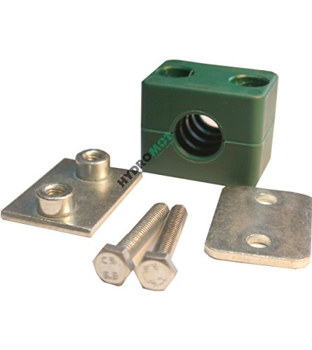 Hydraulik Rohrschelle, einfach, Ø 8 mm, zur Befestigung von Hydraulikschläuchen & Rohrleitungen - 2
