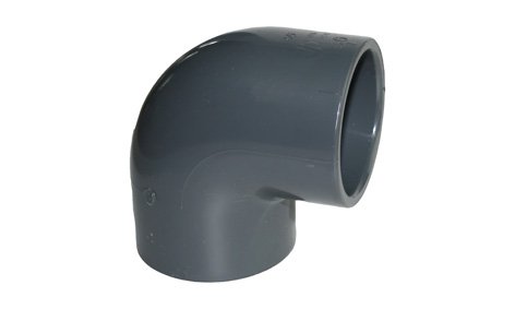 COBI PVC-Winkel 90° - 2 x Klebemuffe - 16 bar / 50 mm