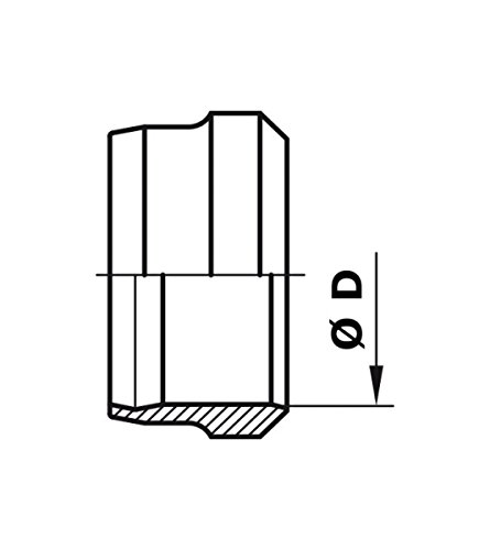 Hydraulik Verschraubung Schneidring 28L - 2